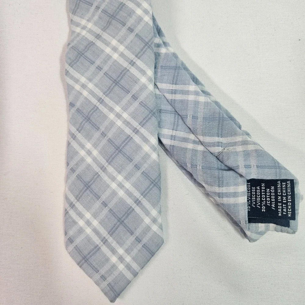 New Penguin by Munsingwear Tie Men Plaid Gray‎ 2.25